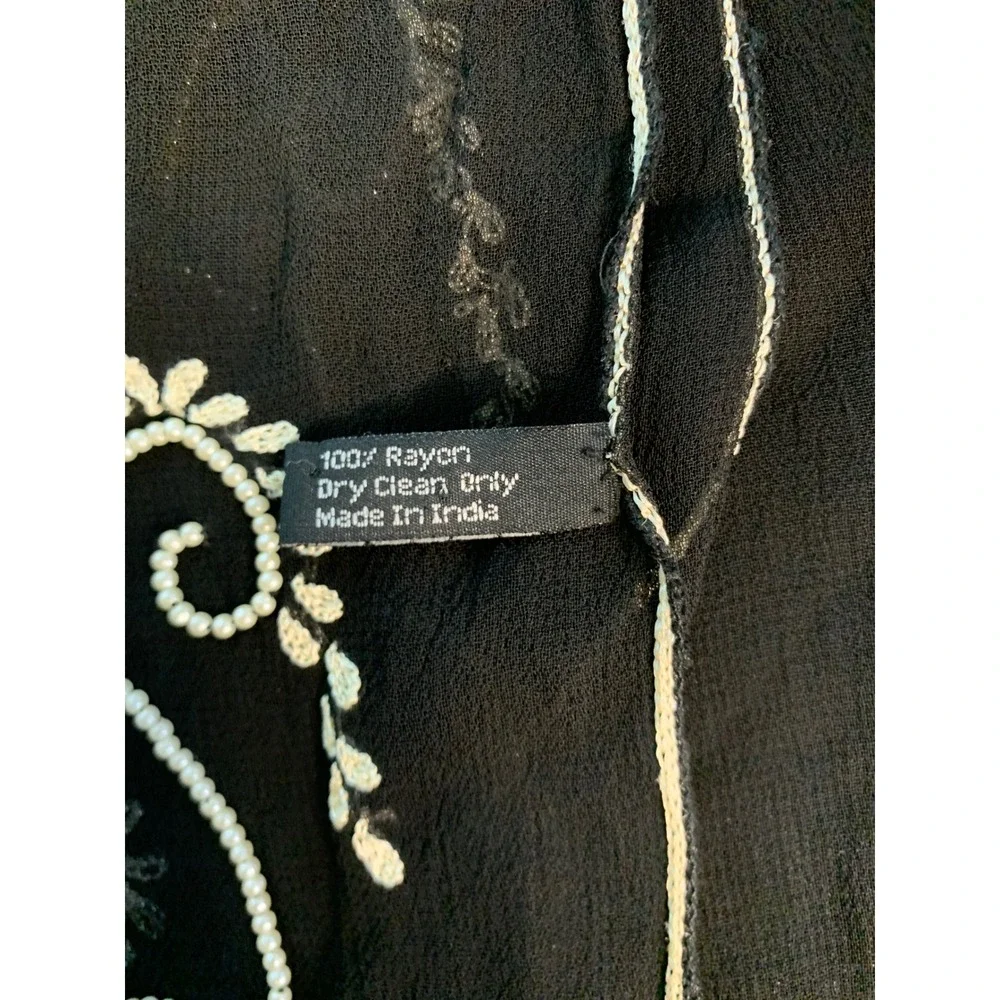 Zazou black sheer